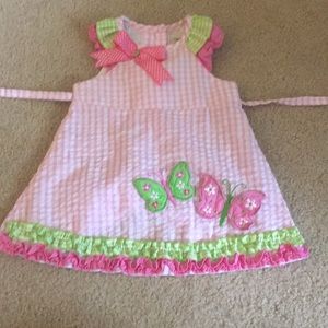 Pink summer Butterfly Dress
